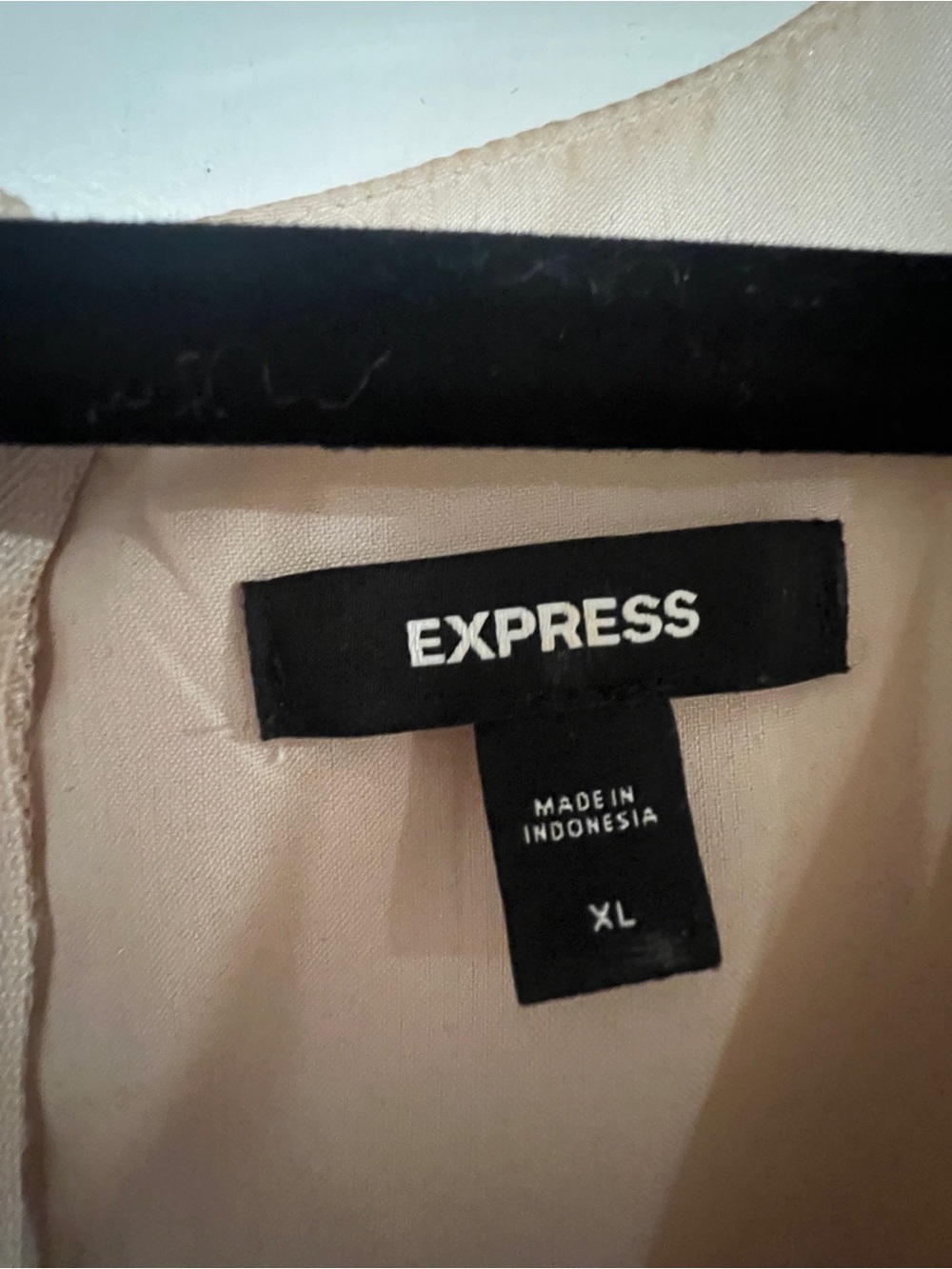 Express side cut out Floral V-Neck Cream Midi Dress - Picture 3 of 5